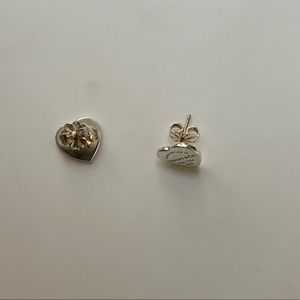 Return to Tiffany Mini Heart Tag Earrings